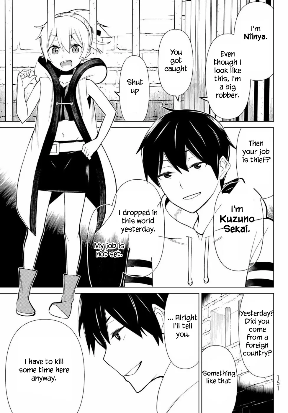 Time Stop Brave Chapter 1 page 7 - 