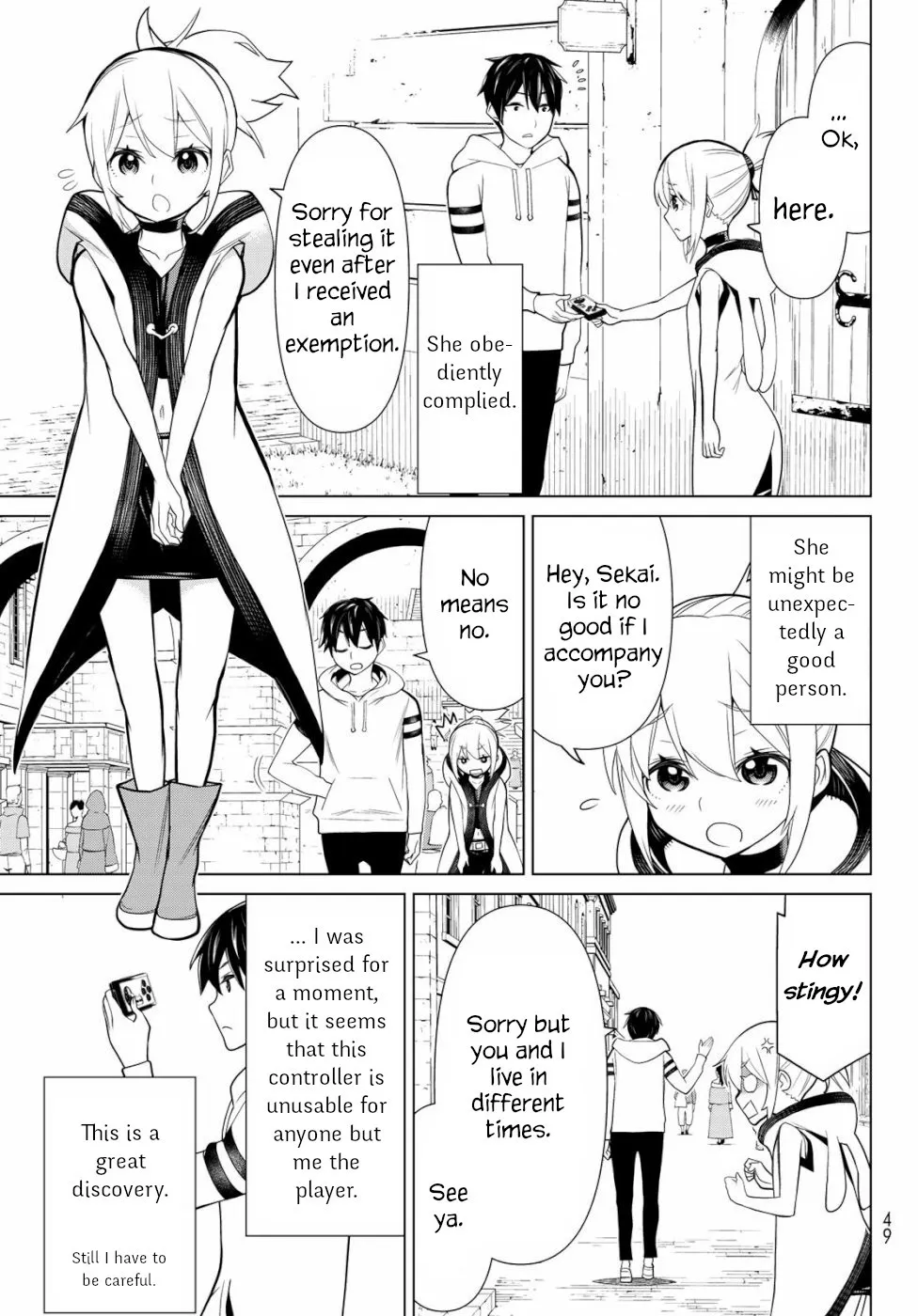 Time Stop Brave Chapter 2 page 9 - 