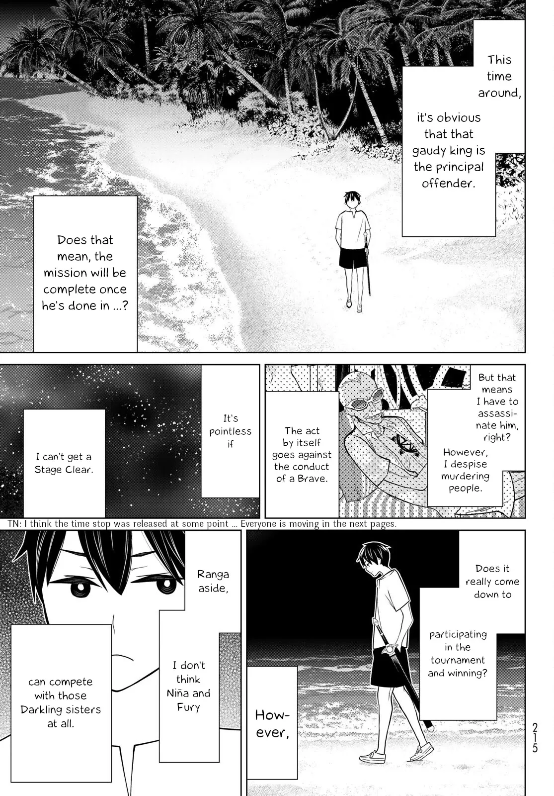 Time Stop Brave Chapter 22 page 35 - 