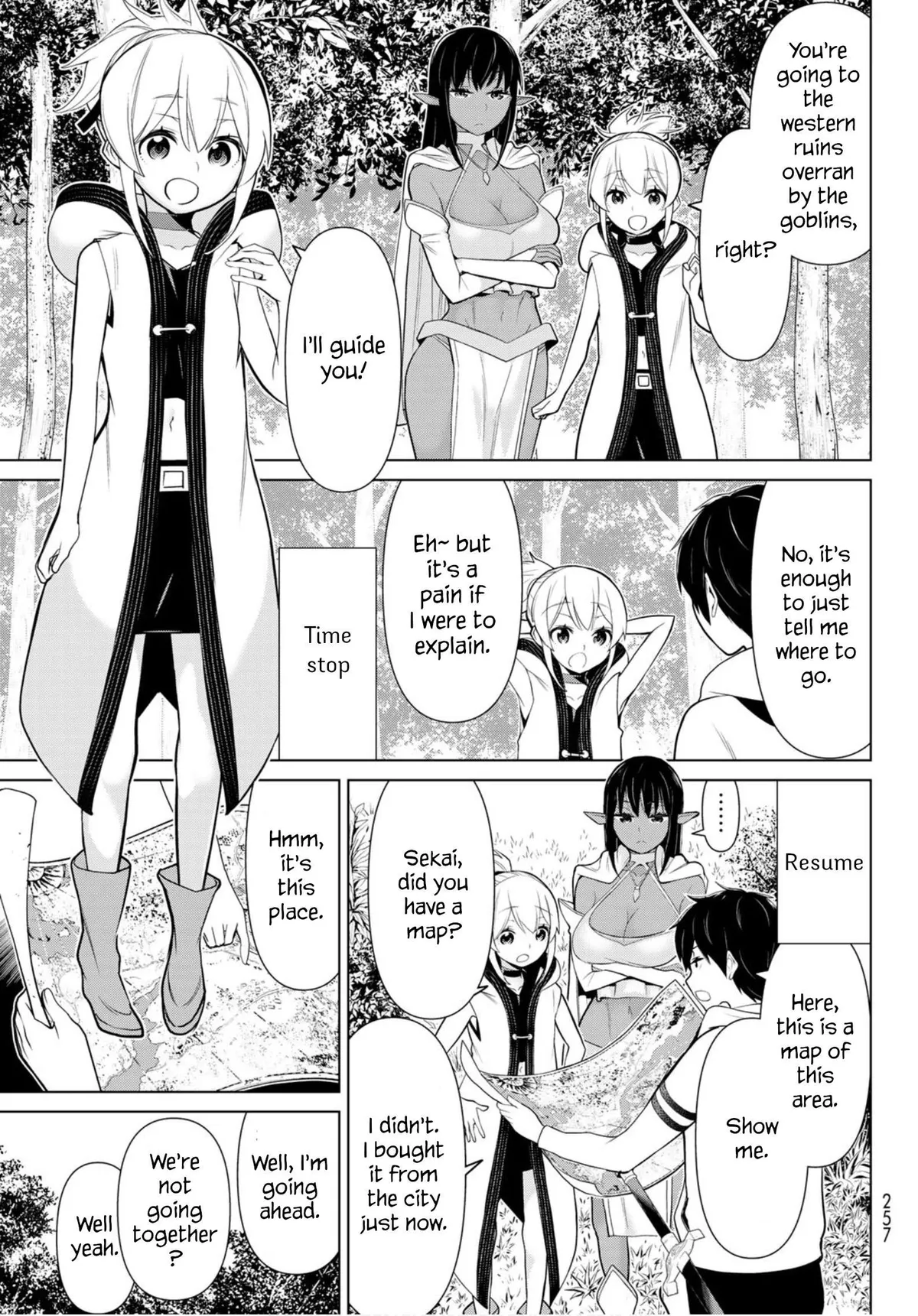 Time Stop Brave Chapter 4 page 1 - 