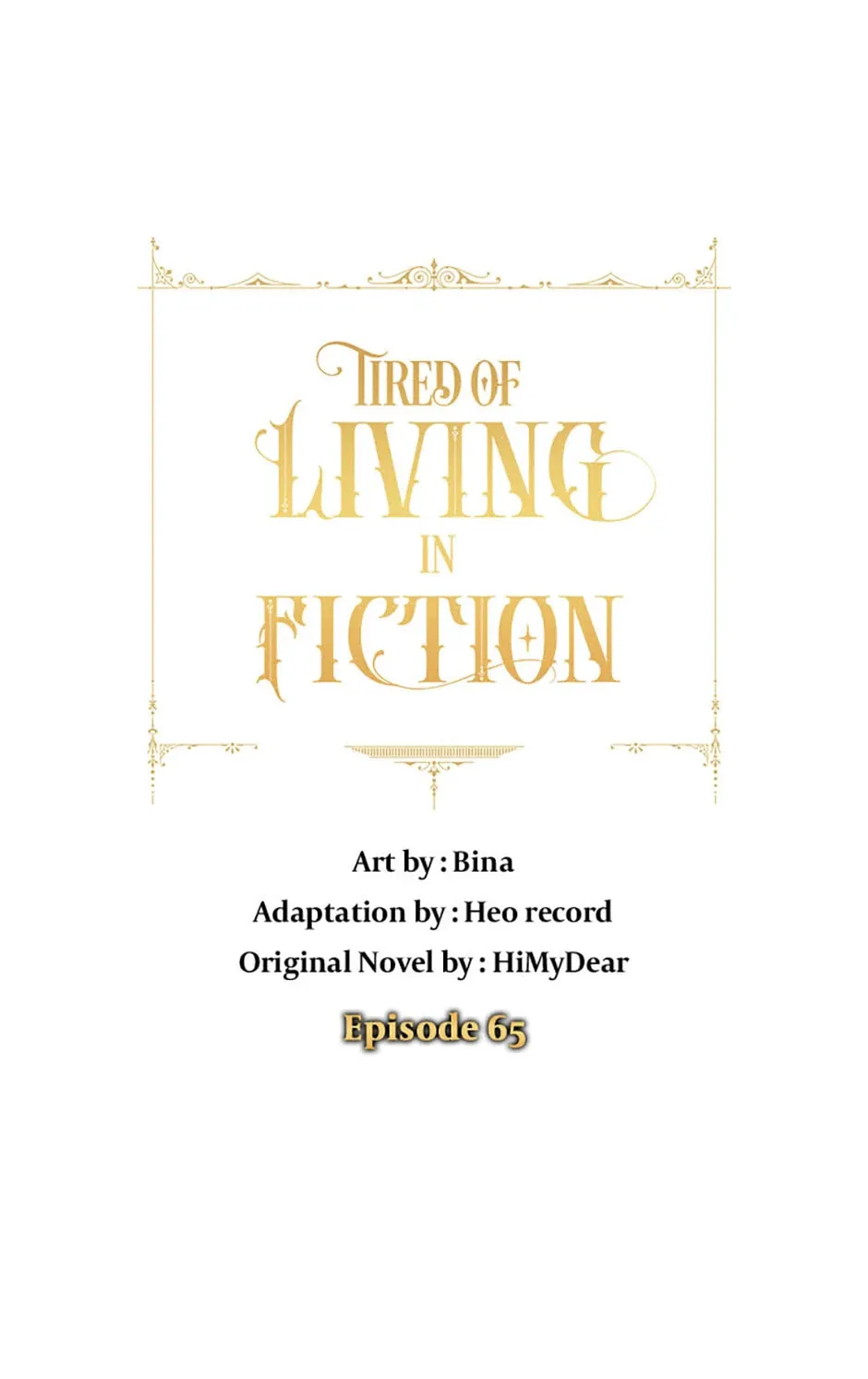 Tired of Living in Fiction Chapter 65 page 37 - 