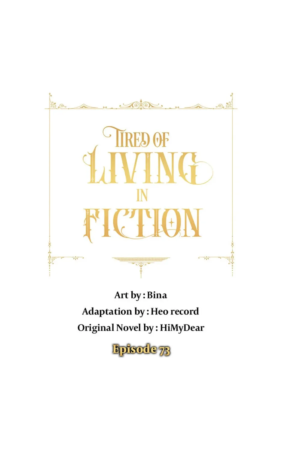 Tired of Living in Fiction Chapter 73 page 97 - 