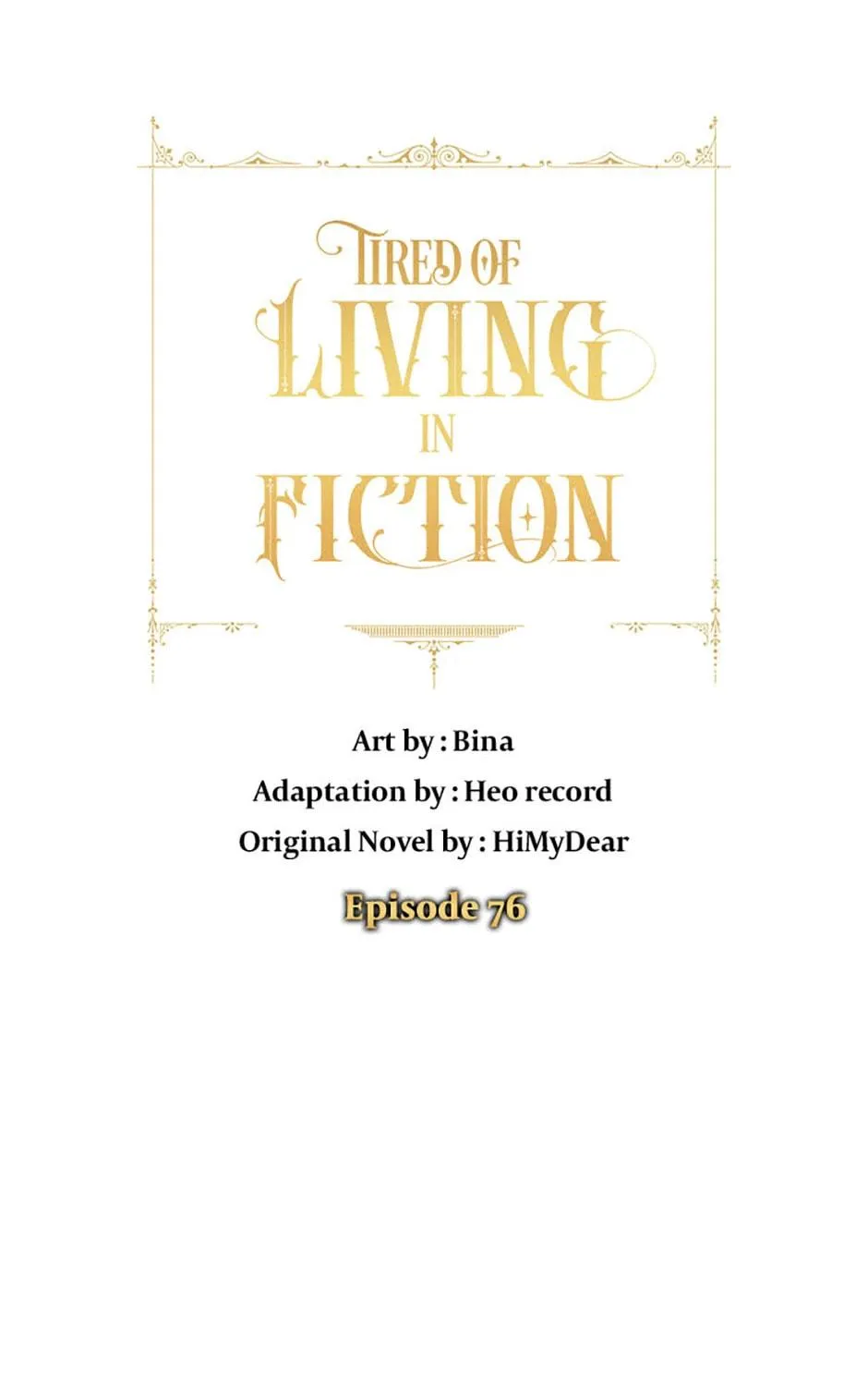 Tired of Living in Fiction Chapter 76 page 38 - 