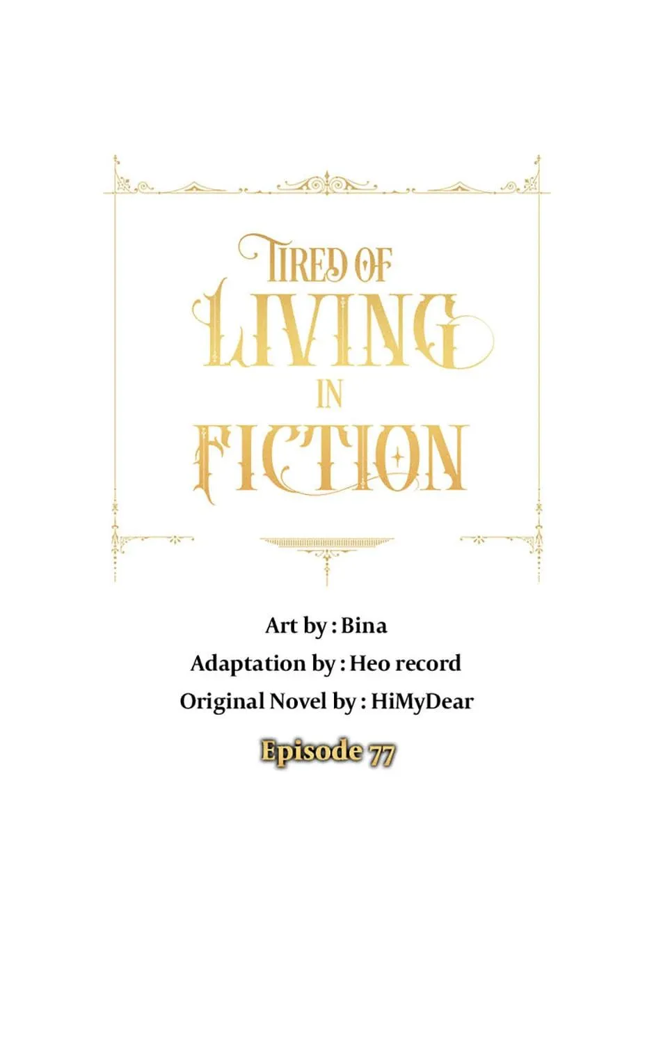 Tired of Living in Fiction Chapter 77 page 29 - 