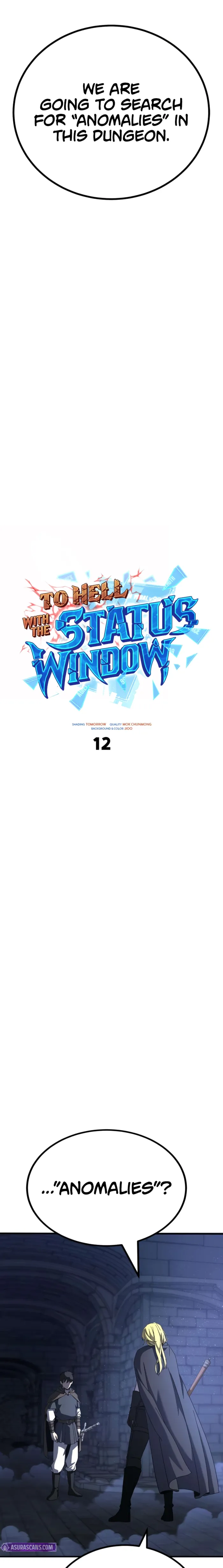 To Hell With the Status Window Chapter 12 page 12 - 
