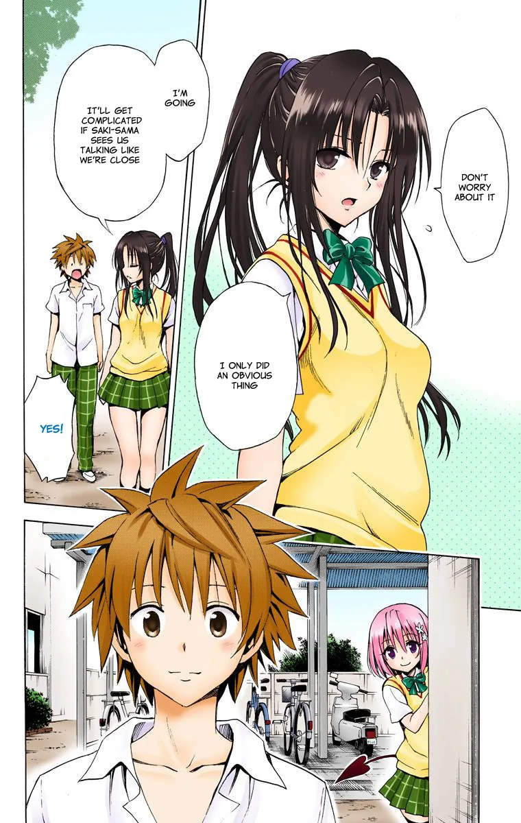 To Love Ru Darkness (Colored) Chapter 13 page 14 - 