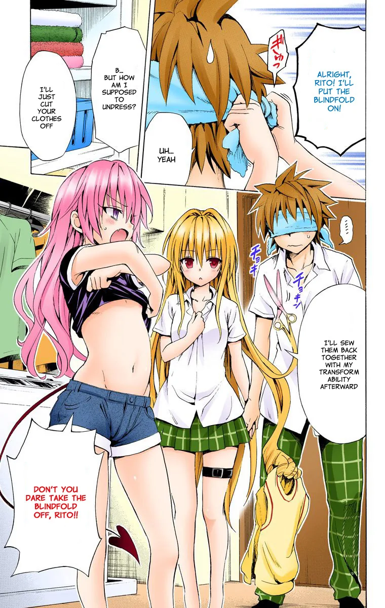 To Love Ru Darkness (Colored) Chapter 13 page 33 - 