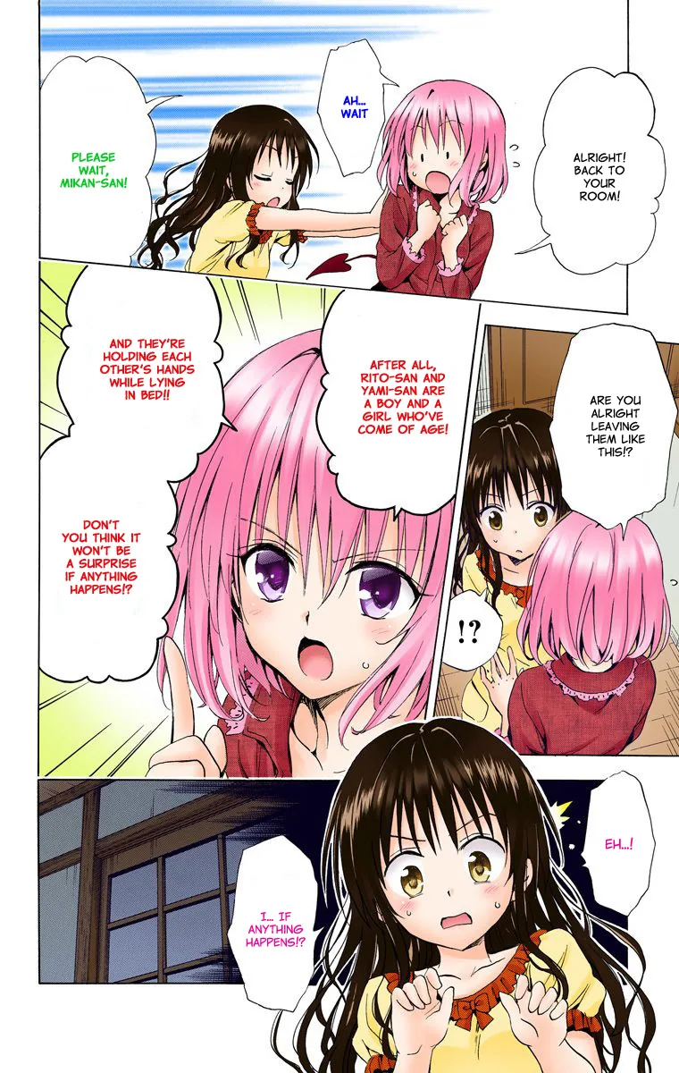 To Love Ru Darkness (Colored) Chapter 14 page 8 - 