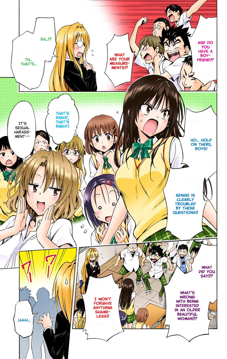 To Love Ru Darkness (Colored) Chapter 15 page 3 - 