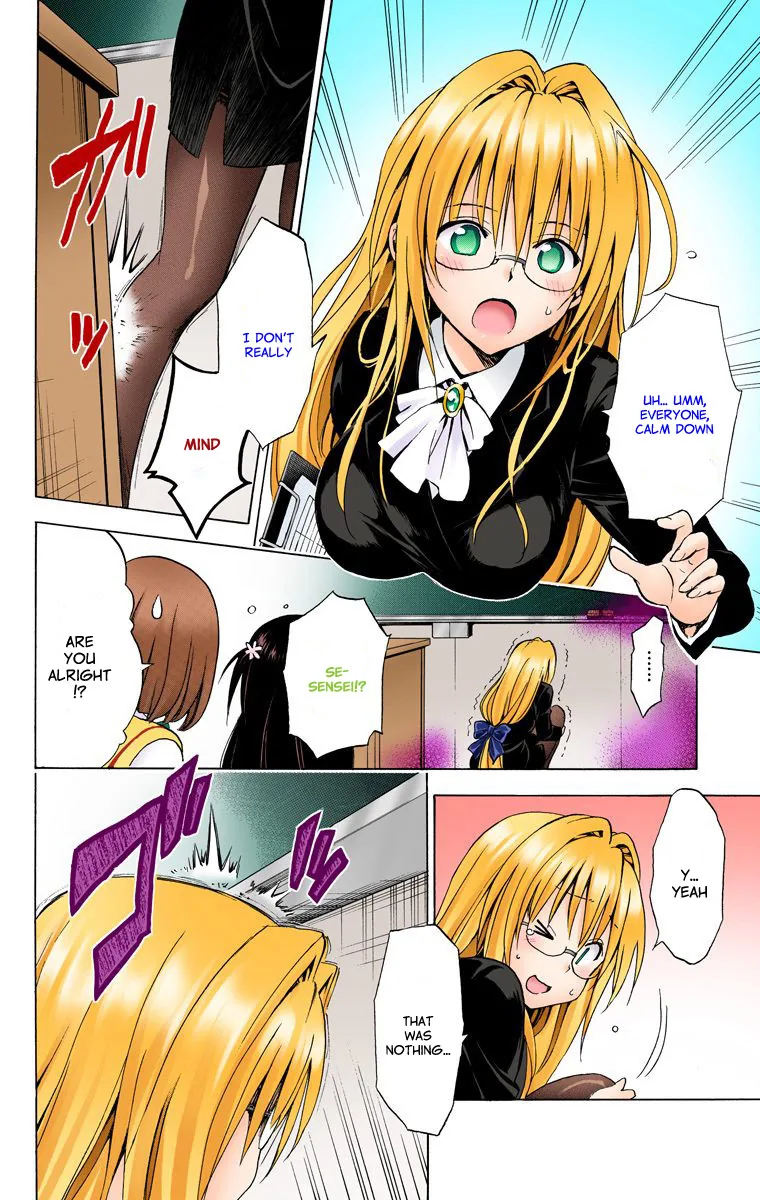 To Love Ru Darkness (Colored) Chapter 15 page 4 - 