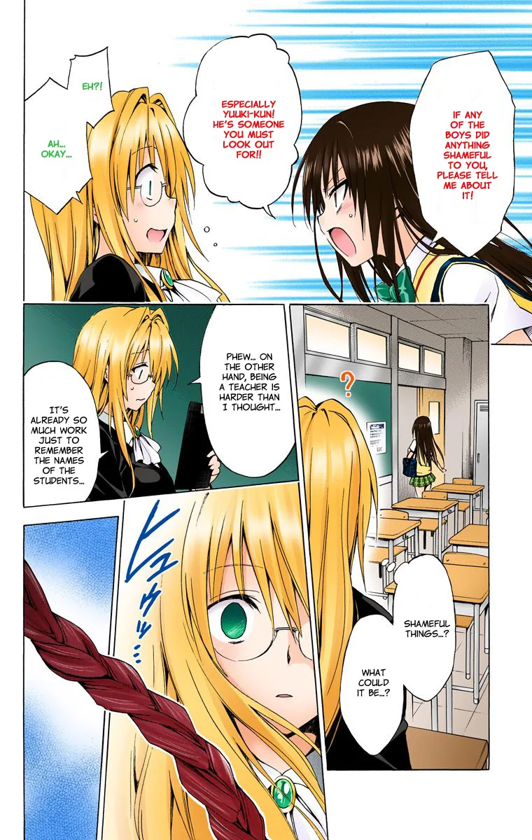 To Love Ru Darkness (Colored) Chapter 16 page 12 - 