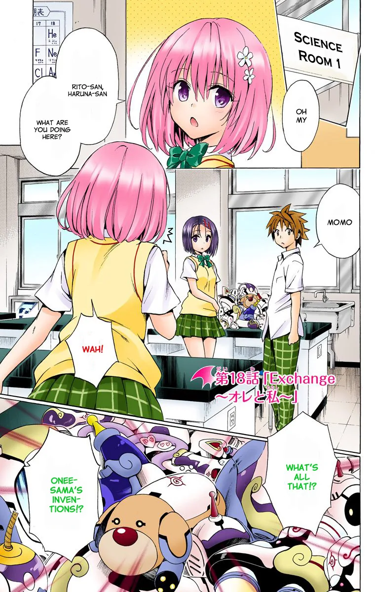To Love Ru Darkness (Colored) Chapter 18 page 1 - 
