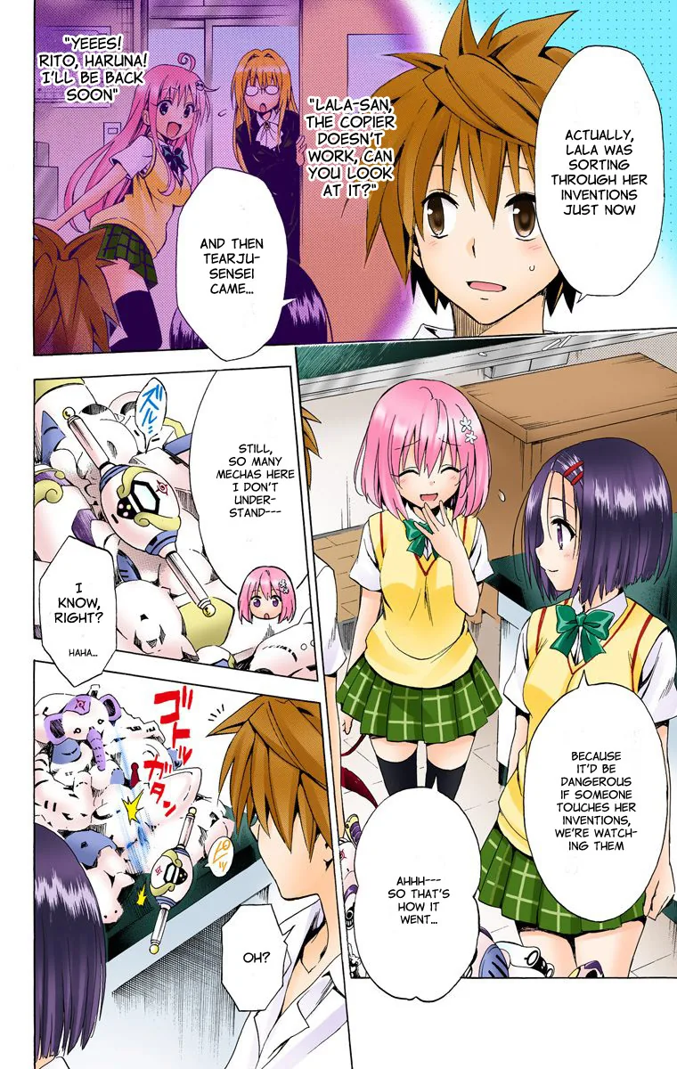 To Love Ru Darkness (Colored) Chapter 18 page 2 - 