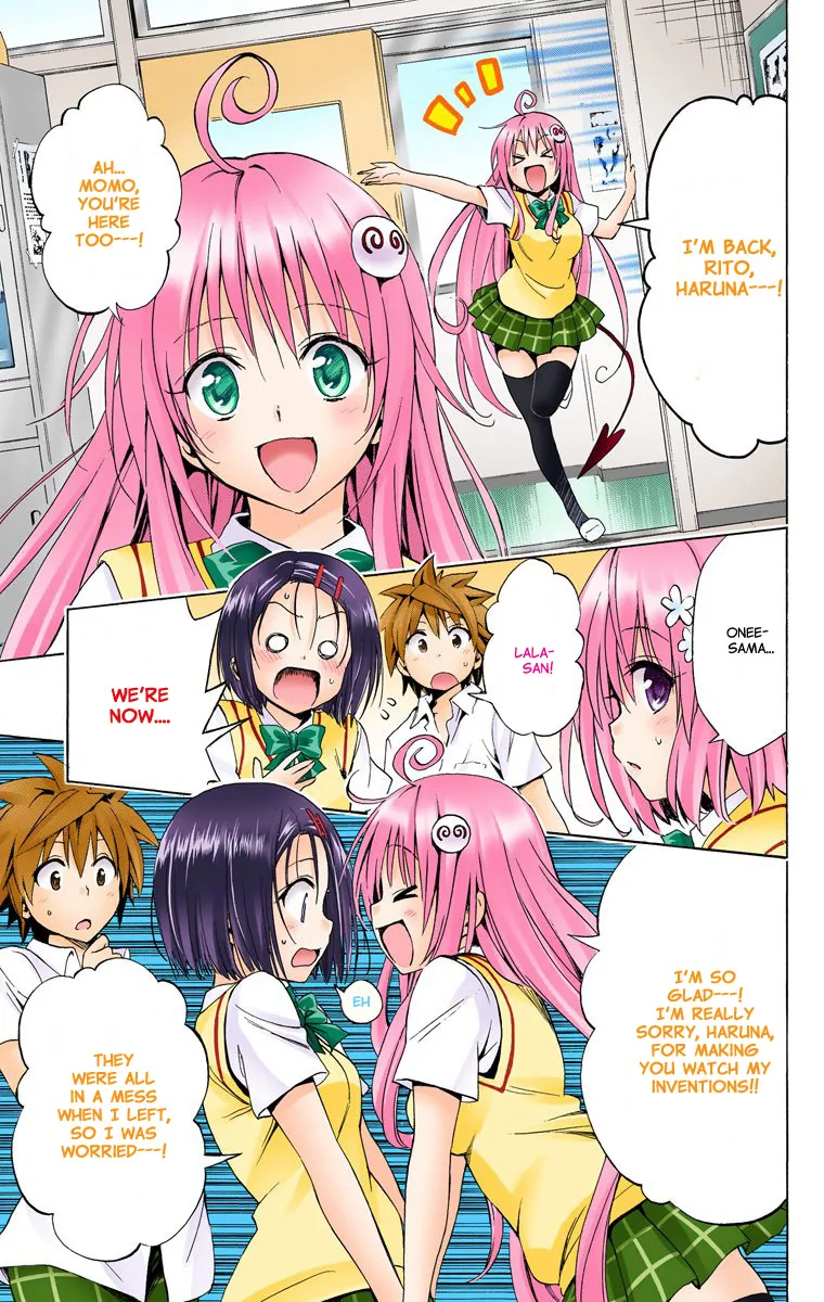 To Love Ru Darkness (Colored) Chapter 18 page 5 - 