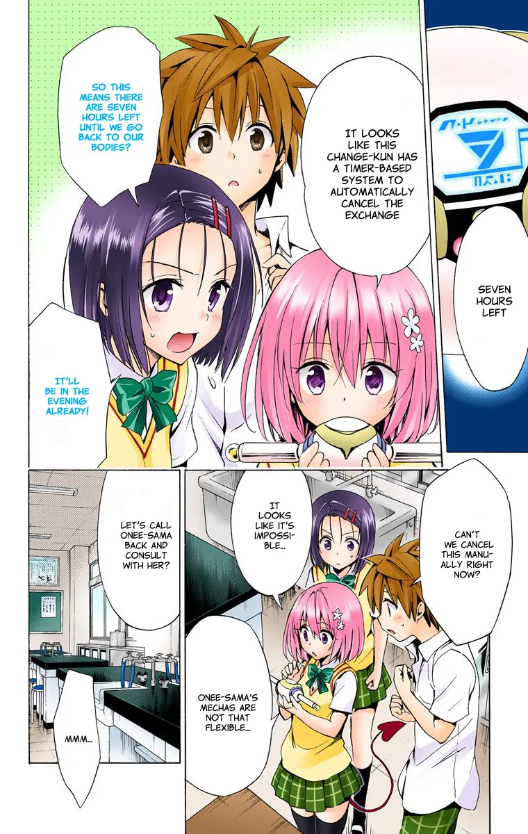 To Love Ru Darkness (Colored) Chapter 18 page 8 - 