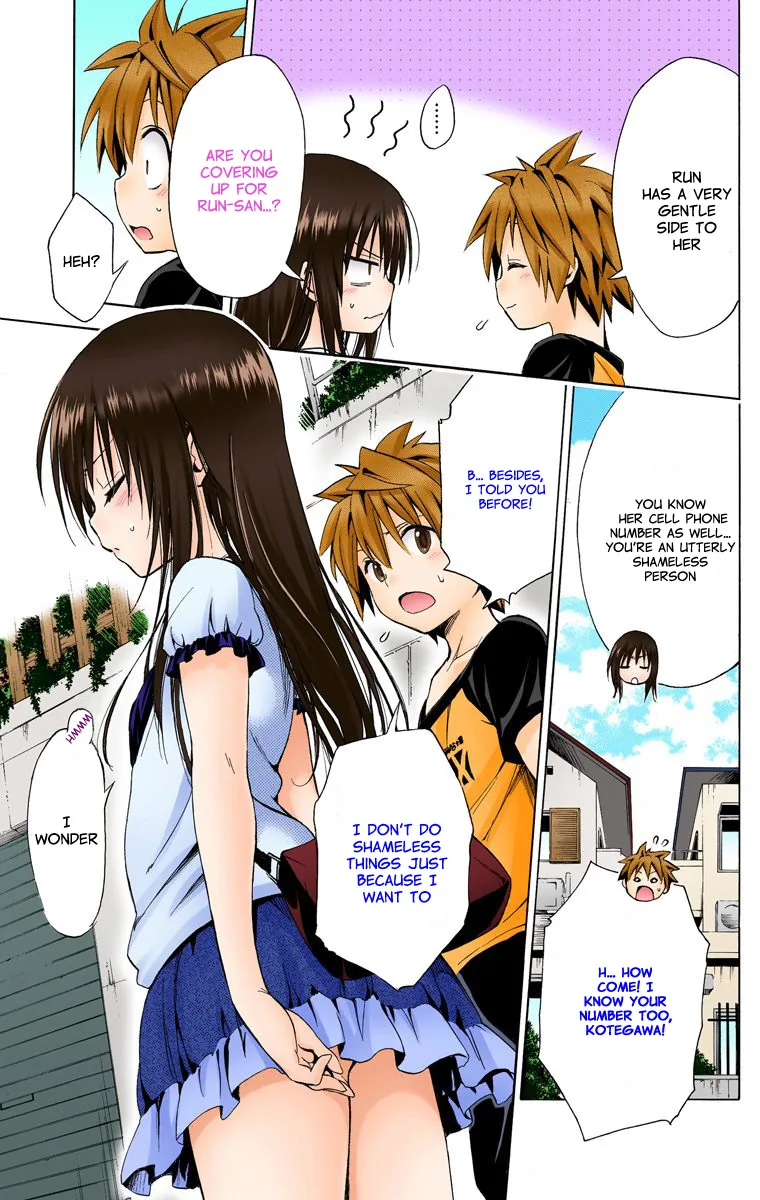 To Love Ru Darkness (Colored) Chapter 19 page 17 - 