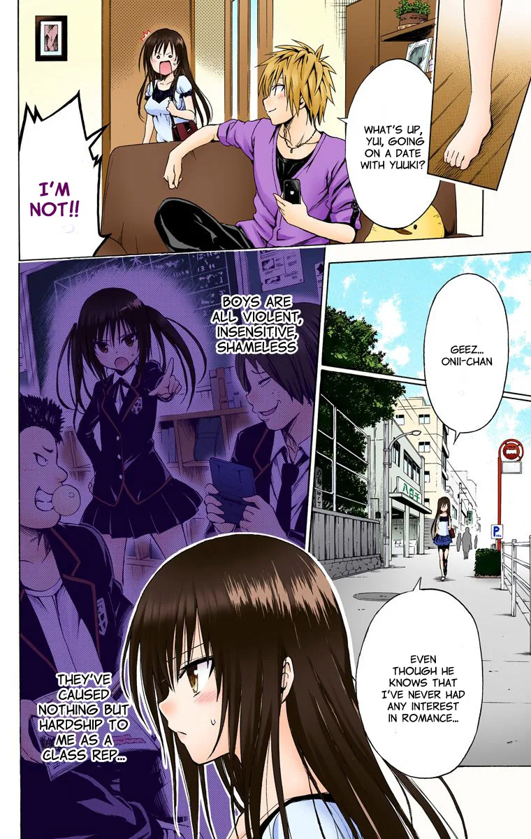 To Love Ru Darkness (Colored) Chapter 19 page 4 - 
