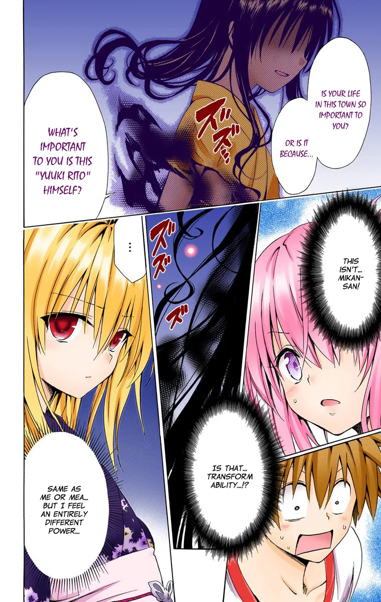 To Love Ru Darkness (Colored) Chapter 23 page 37 - 