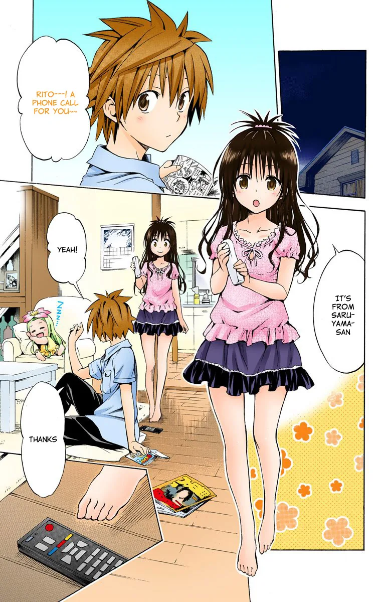 To Love Ru Darkness (Colored) Chapter 24.5 page 4 - 