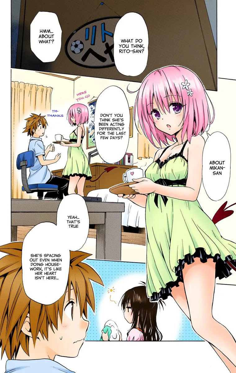 To Love Ru Darkness (Colored) Chapter 24.5 page 7 - 