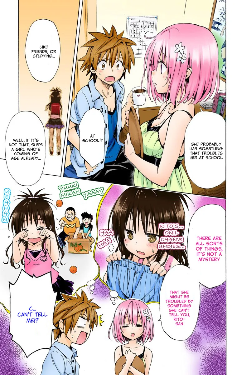 To Love Ru Darkness (Colored) Chapter 24.5 page 8 - 