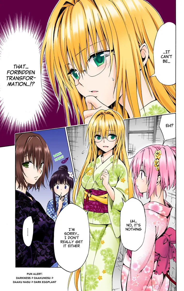 To Love Ru Darkness (Colored) Chapter 24 page 36 - 