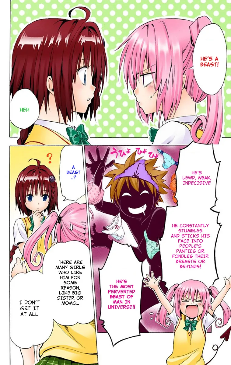 To Love Ru Darkness (Colored) Chapter 3 page 14 - 