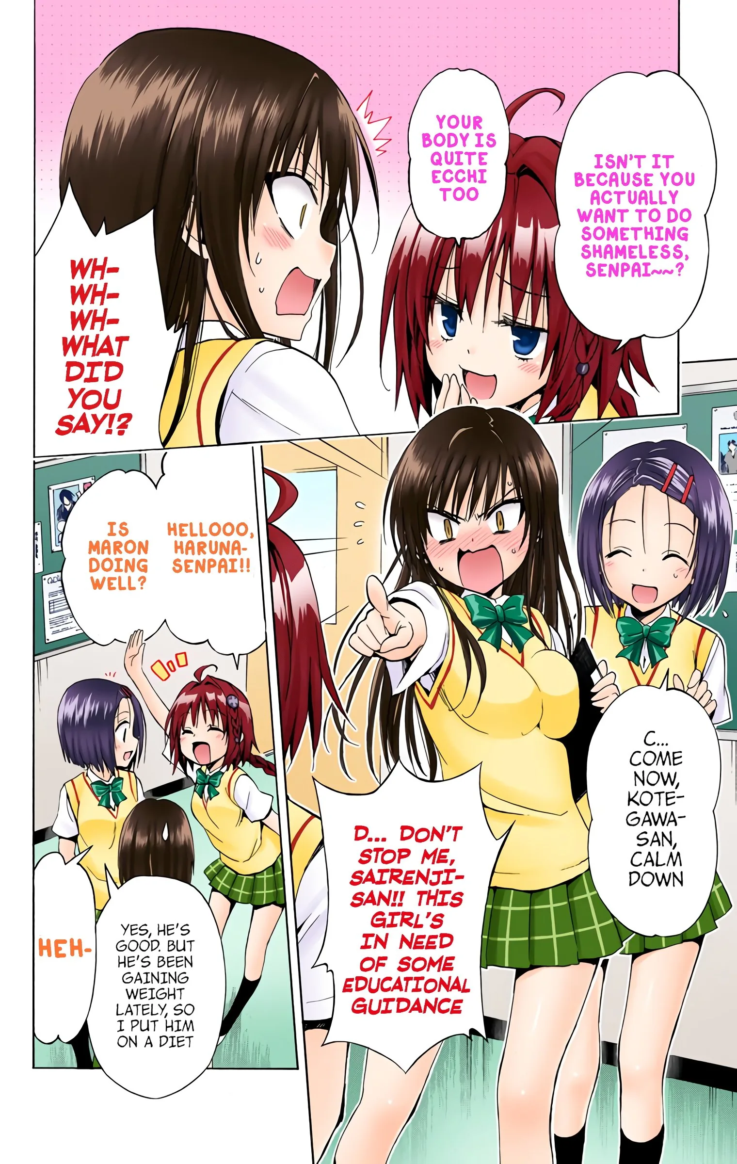 To Love Ru Darkness (Colored) Chapter 36 page 2 - 