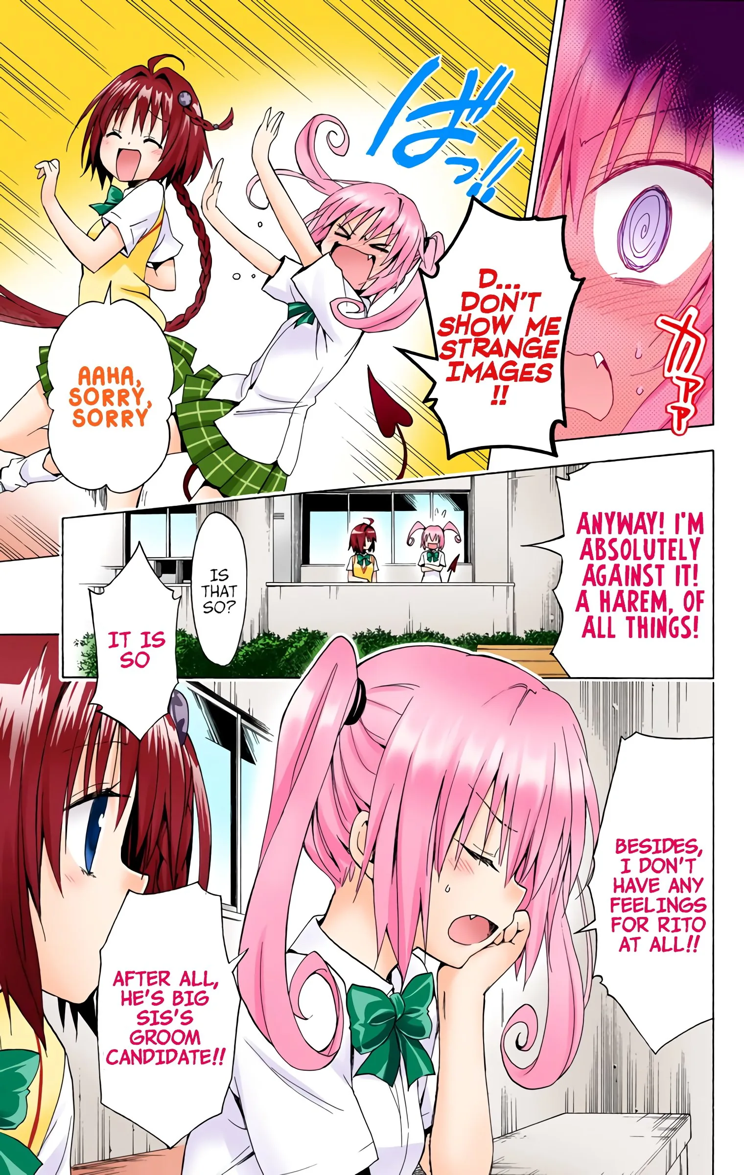 To Love Ru Darkness (Colored) Chapter 36 page 13 - 