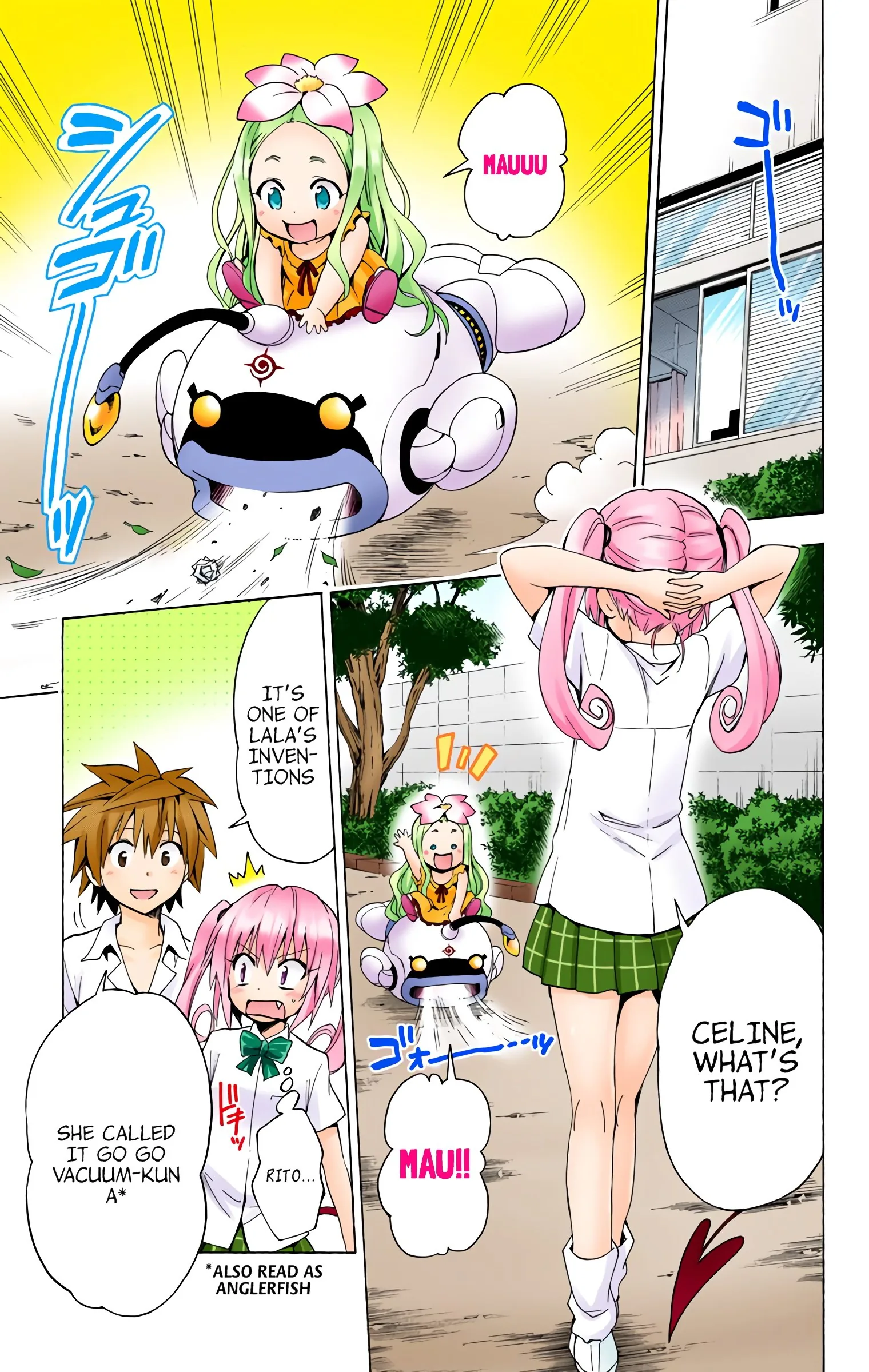 To Love Ru Darkness (Colored) Chapter 36 page 17 - 