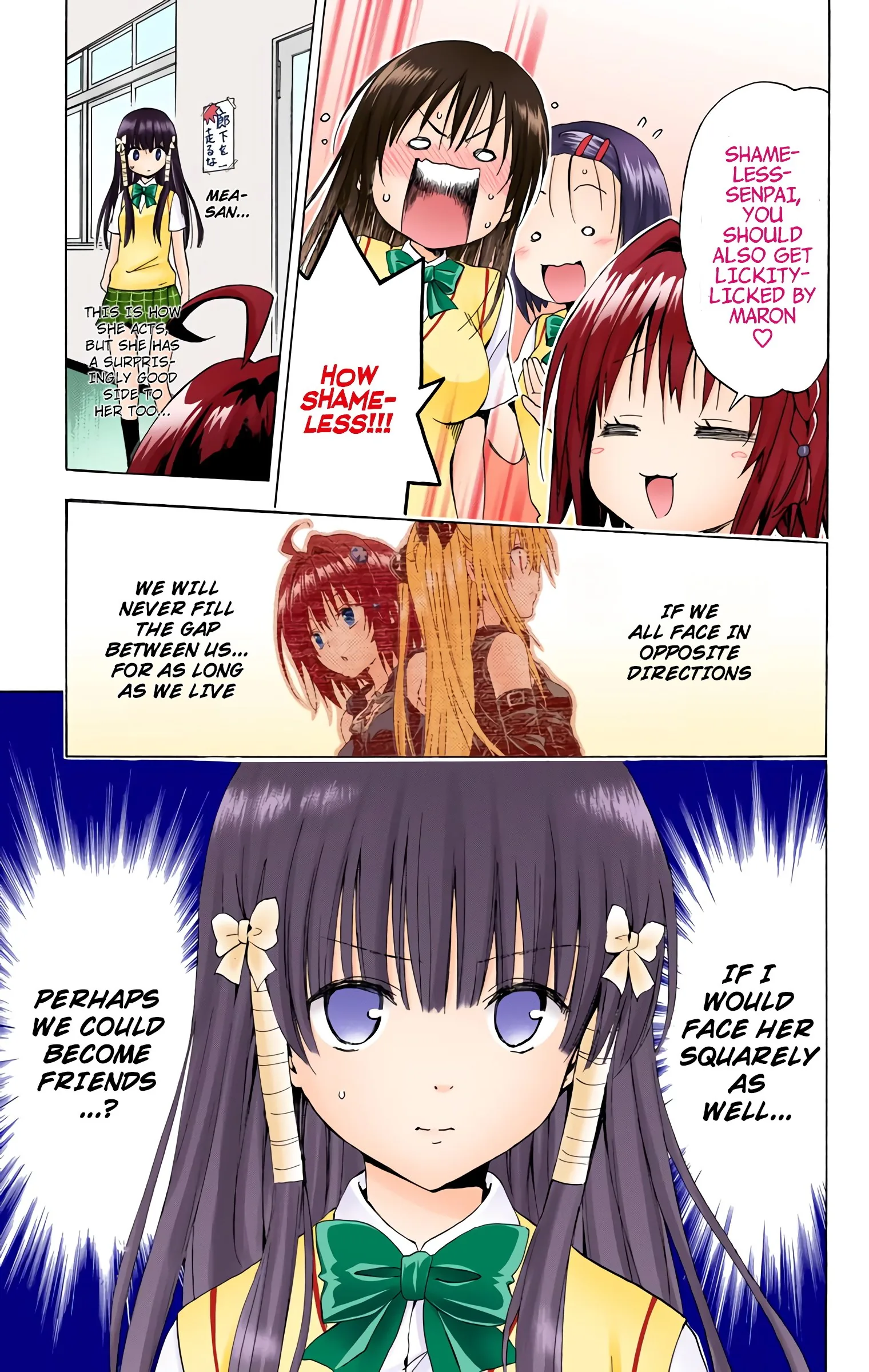 To Love Ru Darkness (Colored) Chapter 36 page 3 - 