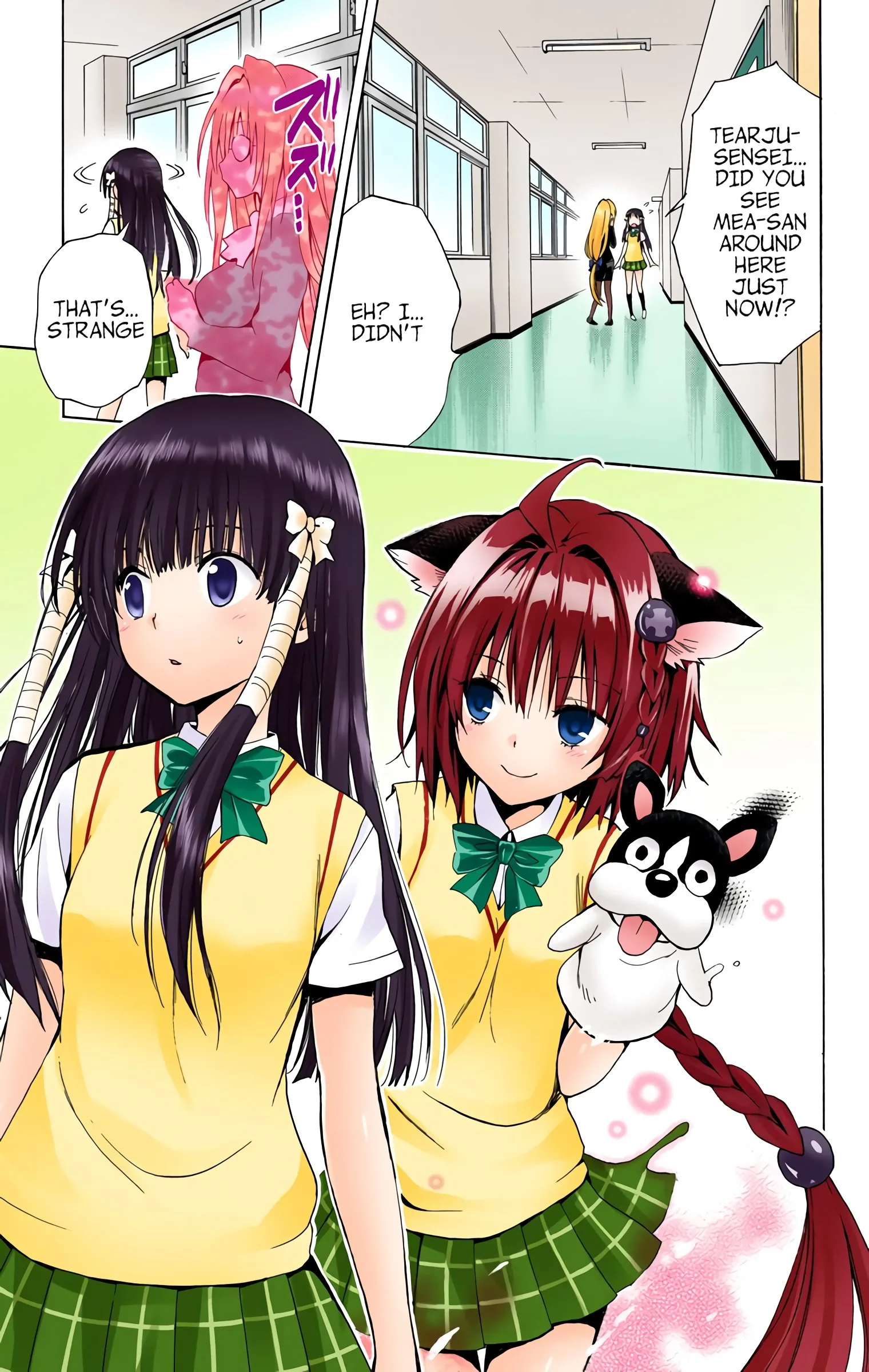 To Love Ru Darkness (Colored) Chapter 36 page 21 - 