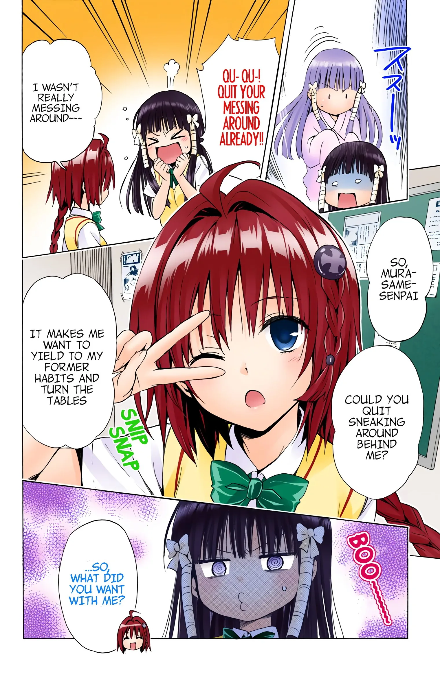To Love Ru Darkness (Colored) Chapter 36 page 24 - 