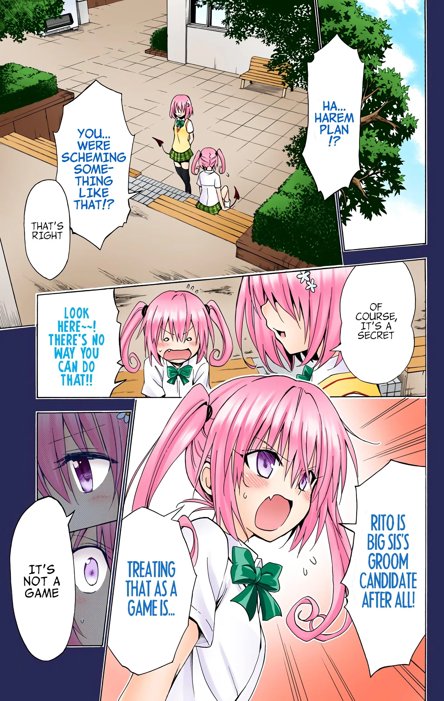To Love Ru Darkness (Colored) Chapter 36 page 5 - 