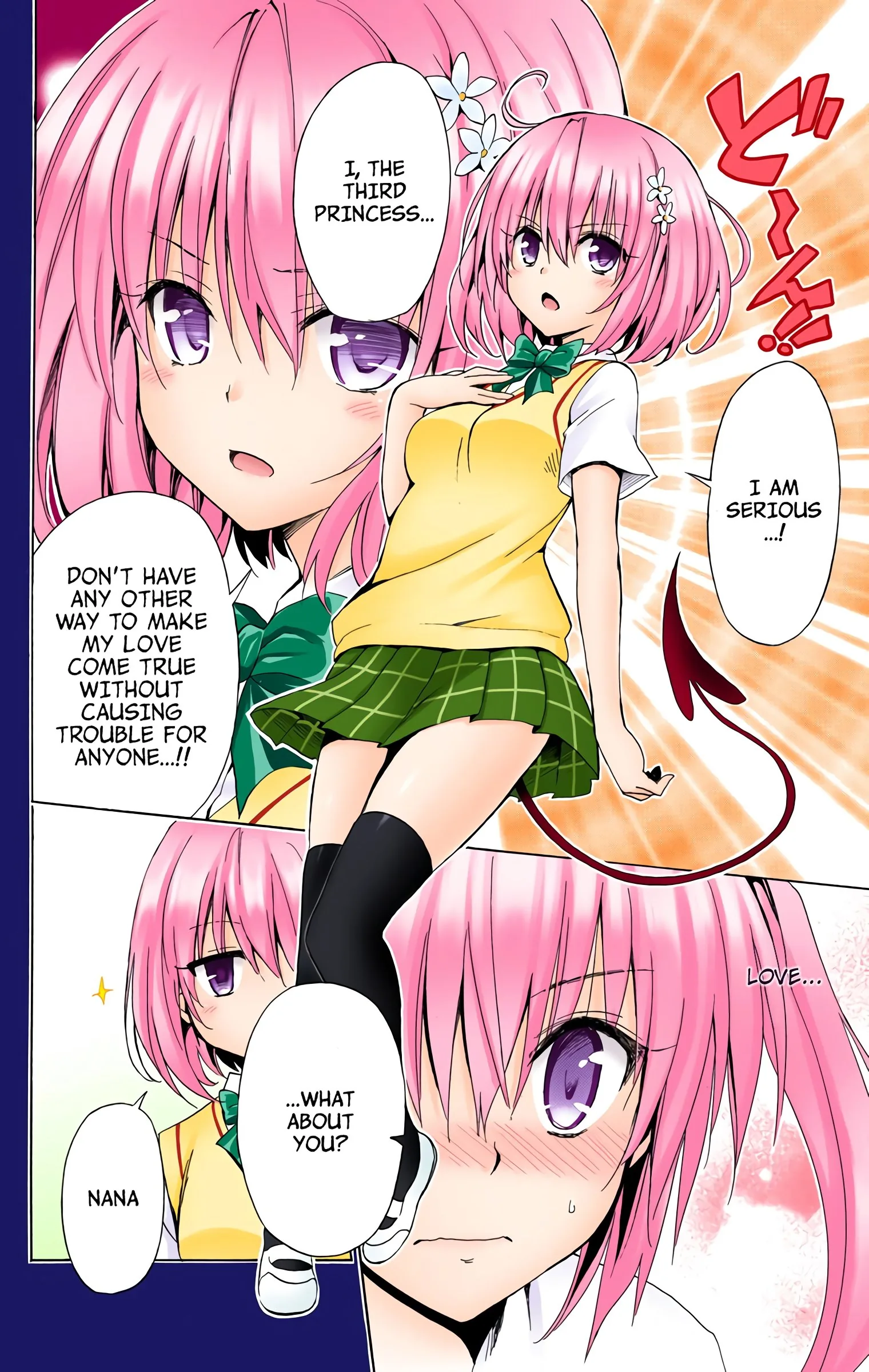 To Love Ru Darkness (Colored) Chapter 36 page 6 - 