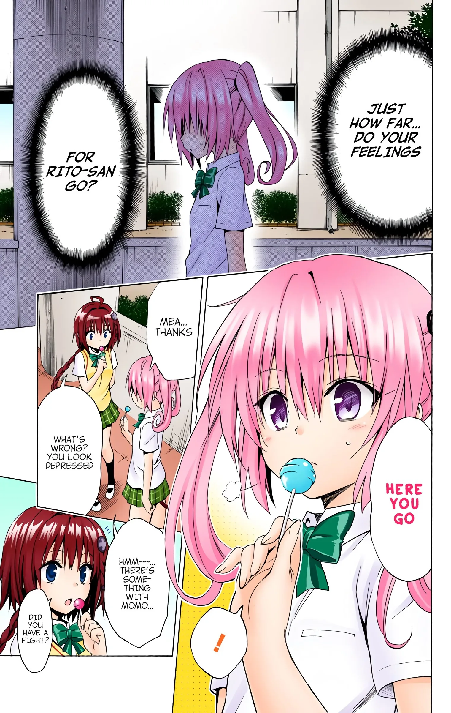 To Love Ru Darkness (Colored) Chapter 36 page 7 - 