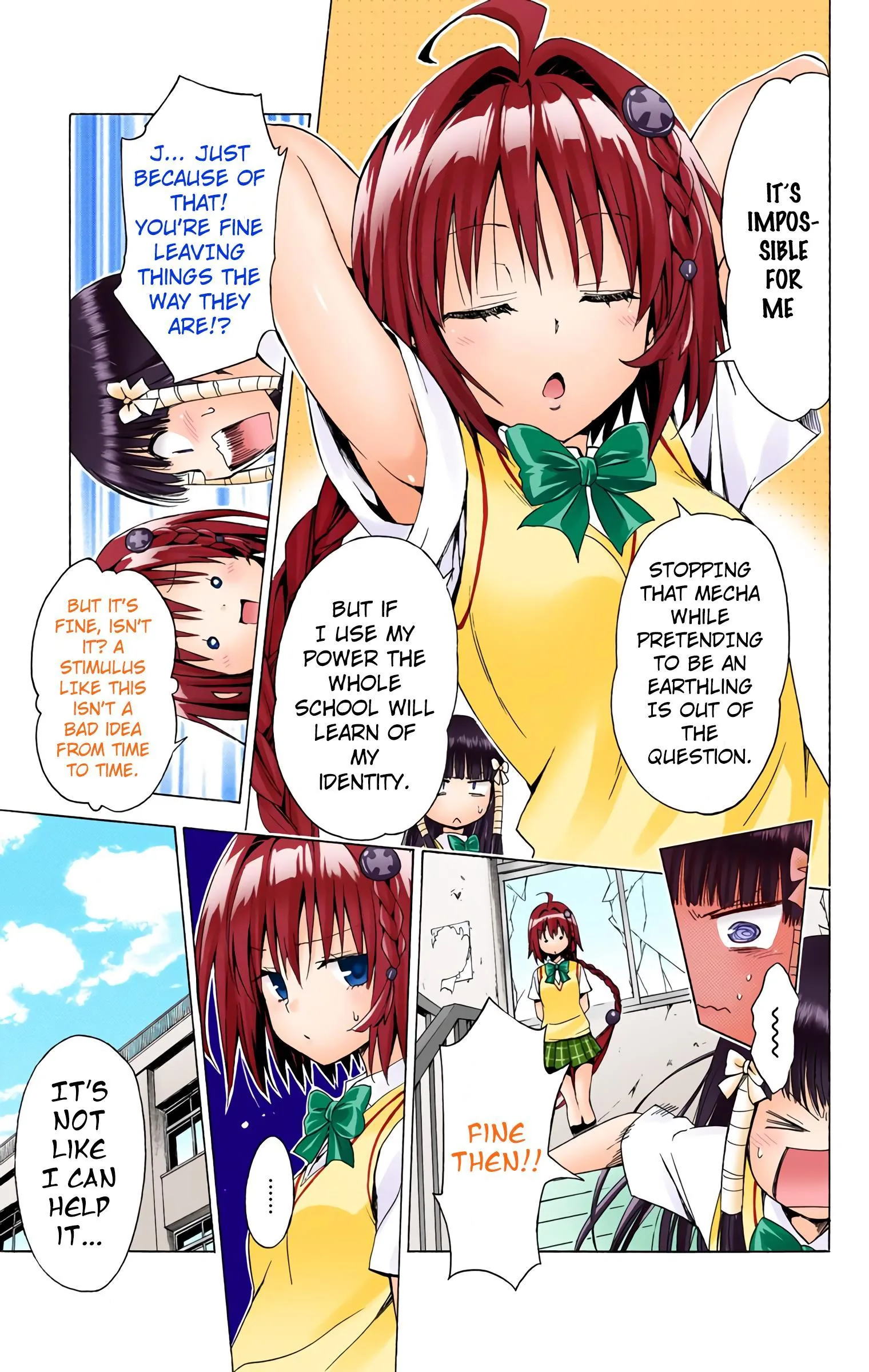 To Love Ru Darkness (Colored) Chapter 37 page 16 - 