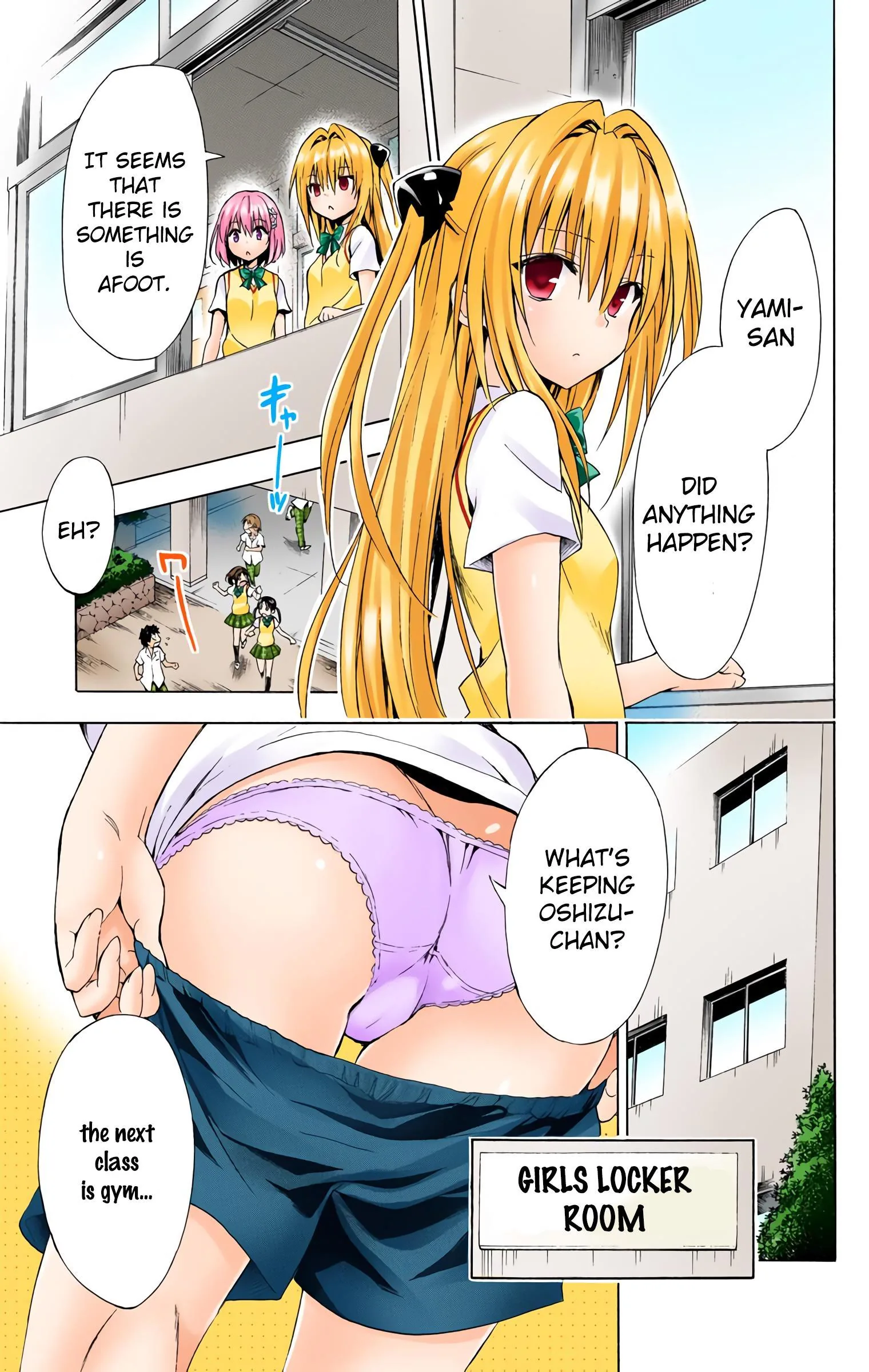 To Love Ru Darkness (Colored) Chapter 37 page 18 - 