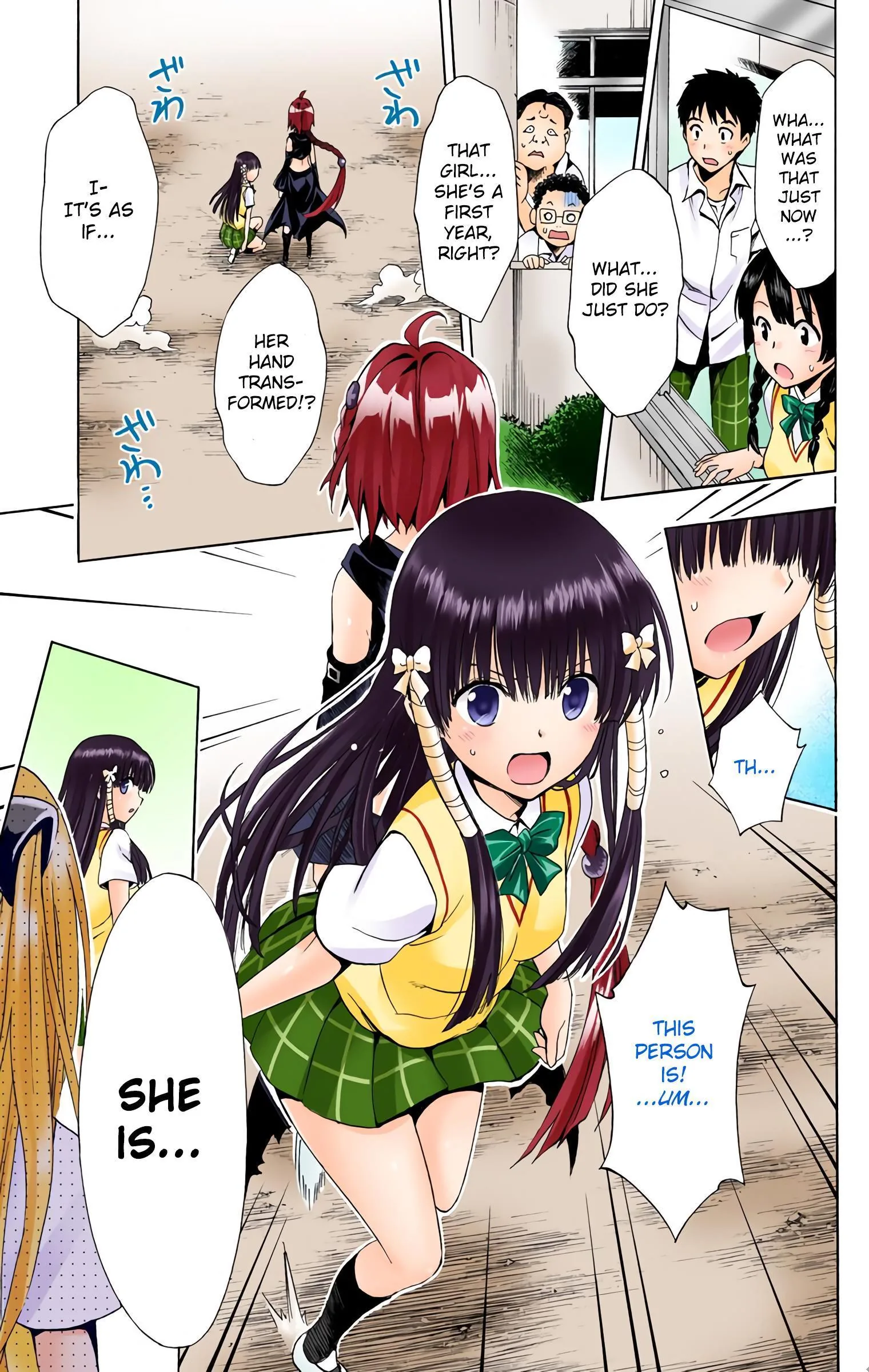 To Love Ru Darkness (Colored) Chapter 37 page 38 - 