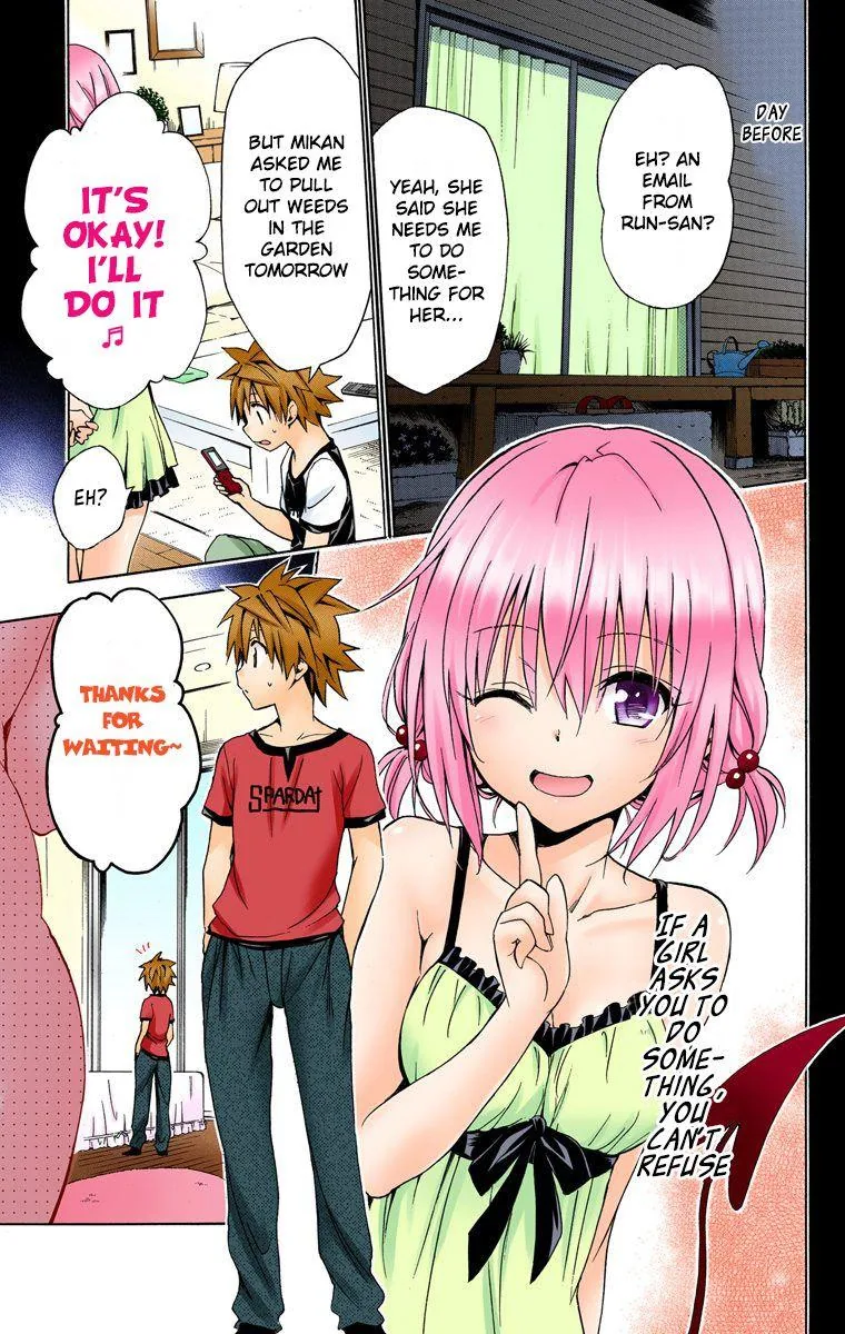 To Love Ru Darkness (Colored) Chapter 38.5 page 4 - 