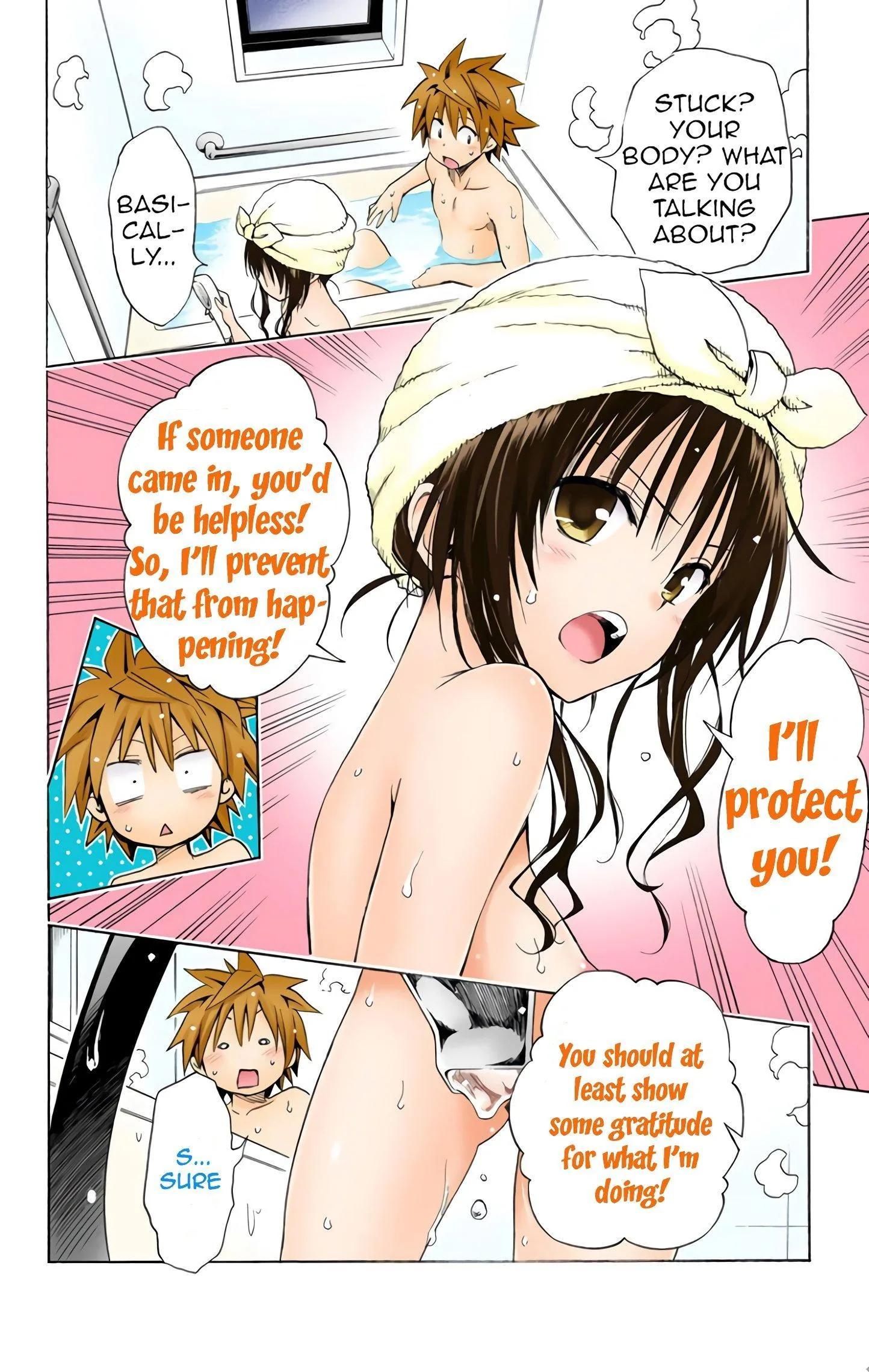 To Love Ru Darkness (Colored) Chapter 38 page 9 - 