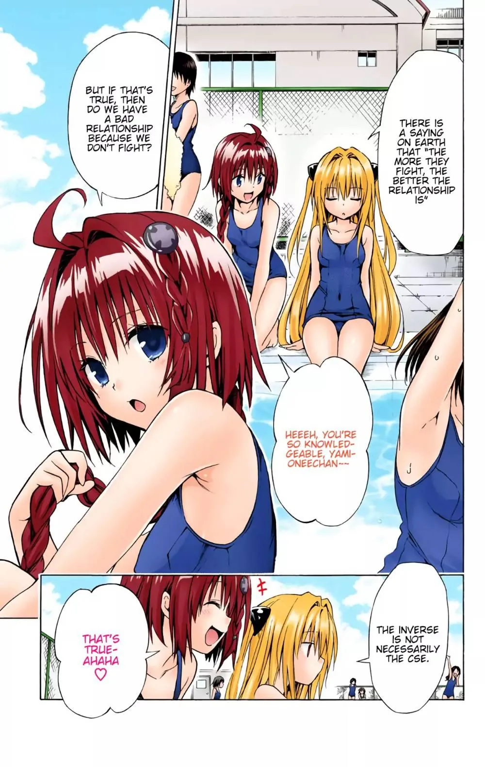 To Love Ru Darkness (Colored) Chapter 39 page 21 - 