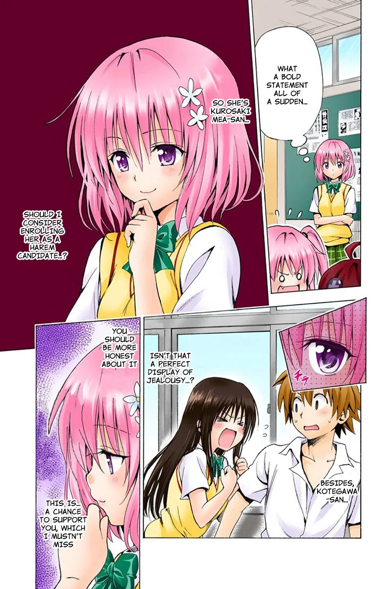 To Love Ru Darkness (Colored) Chapter 4 page 7 - 