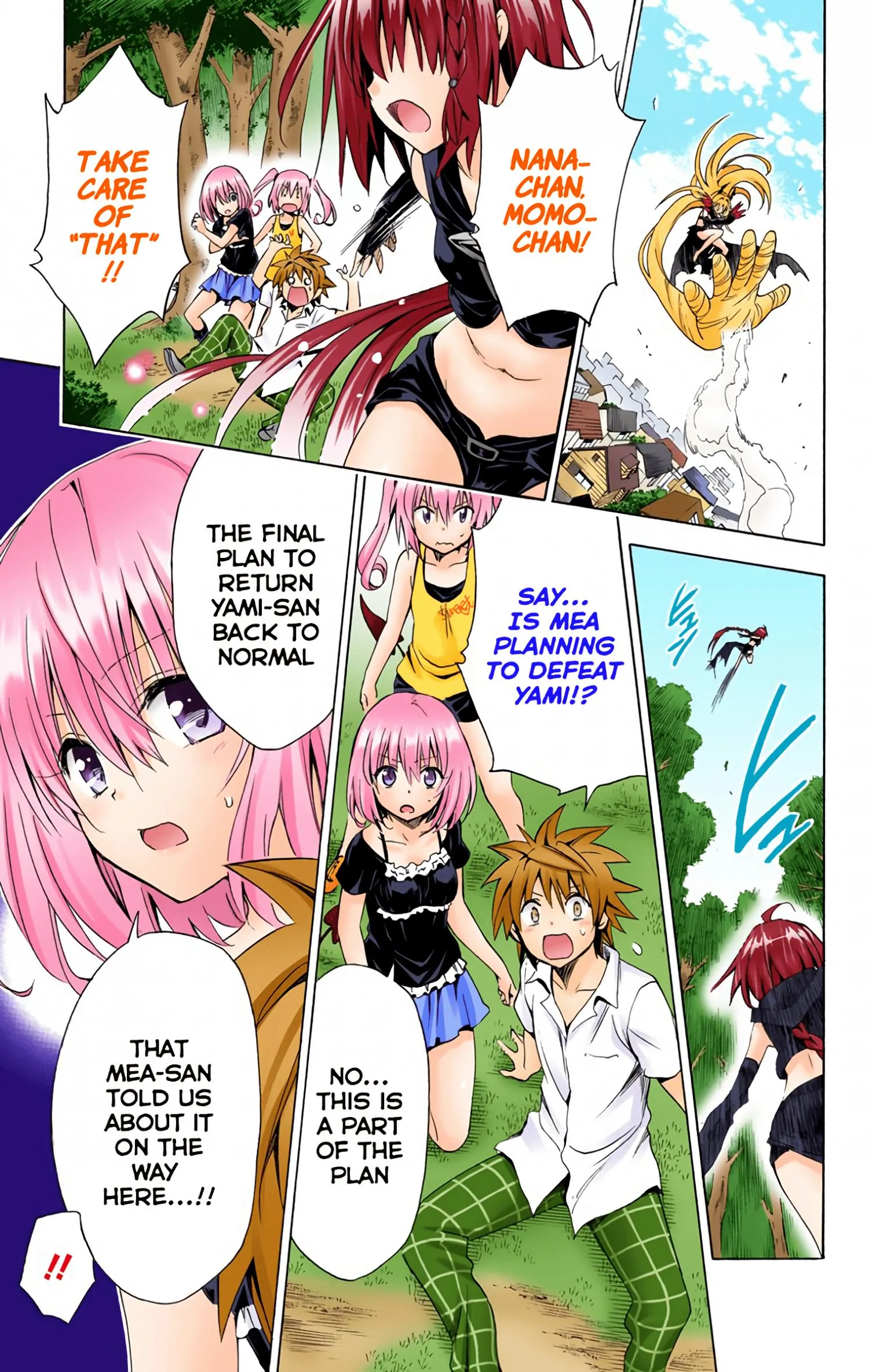 To Love Ru Darkness (Colored) Chapter 45 page 16 - 
