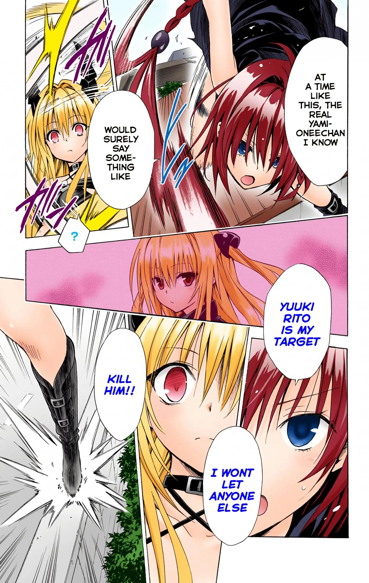 To Love Ru Darkness (Colored) Chapter 45 page 18 - 