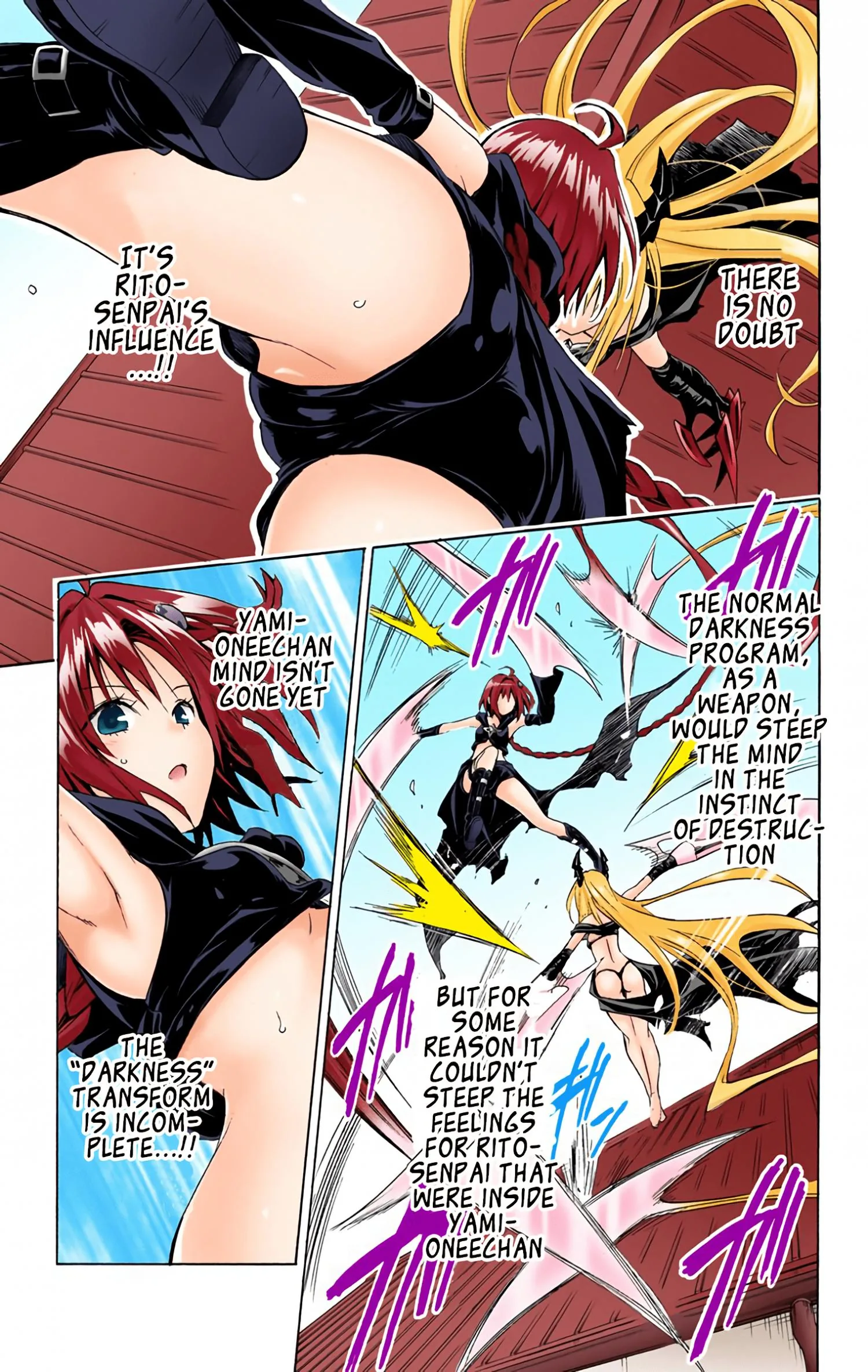 To Love Ru Darkness (Colored) Chapter 45 page 20 - 