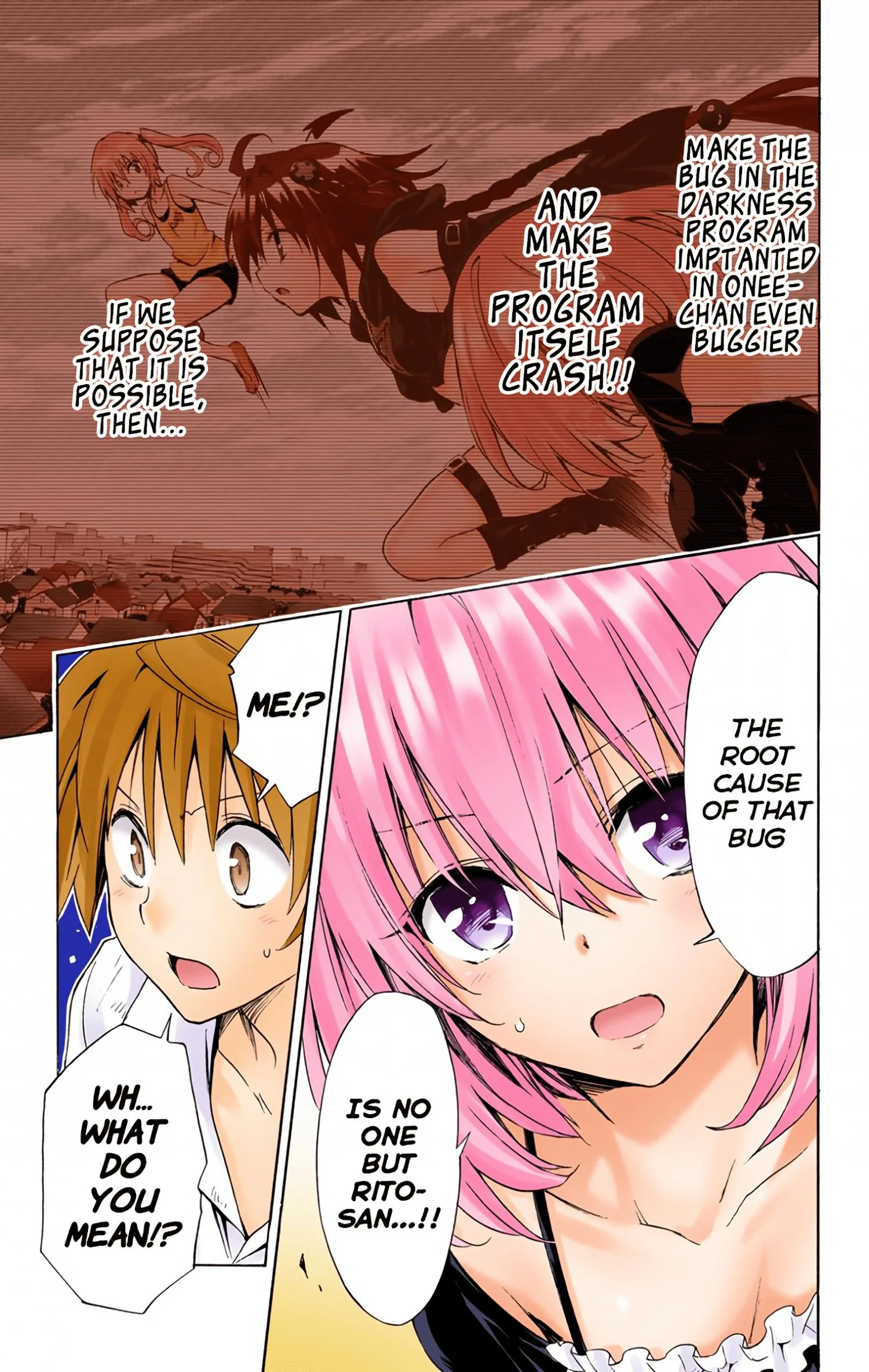 To Love Ru Darkness (Colored) Chapter 45 page 22 - 