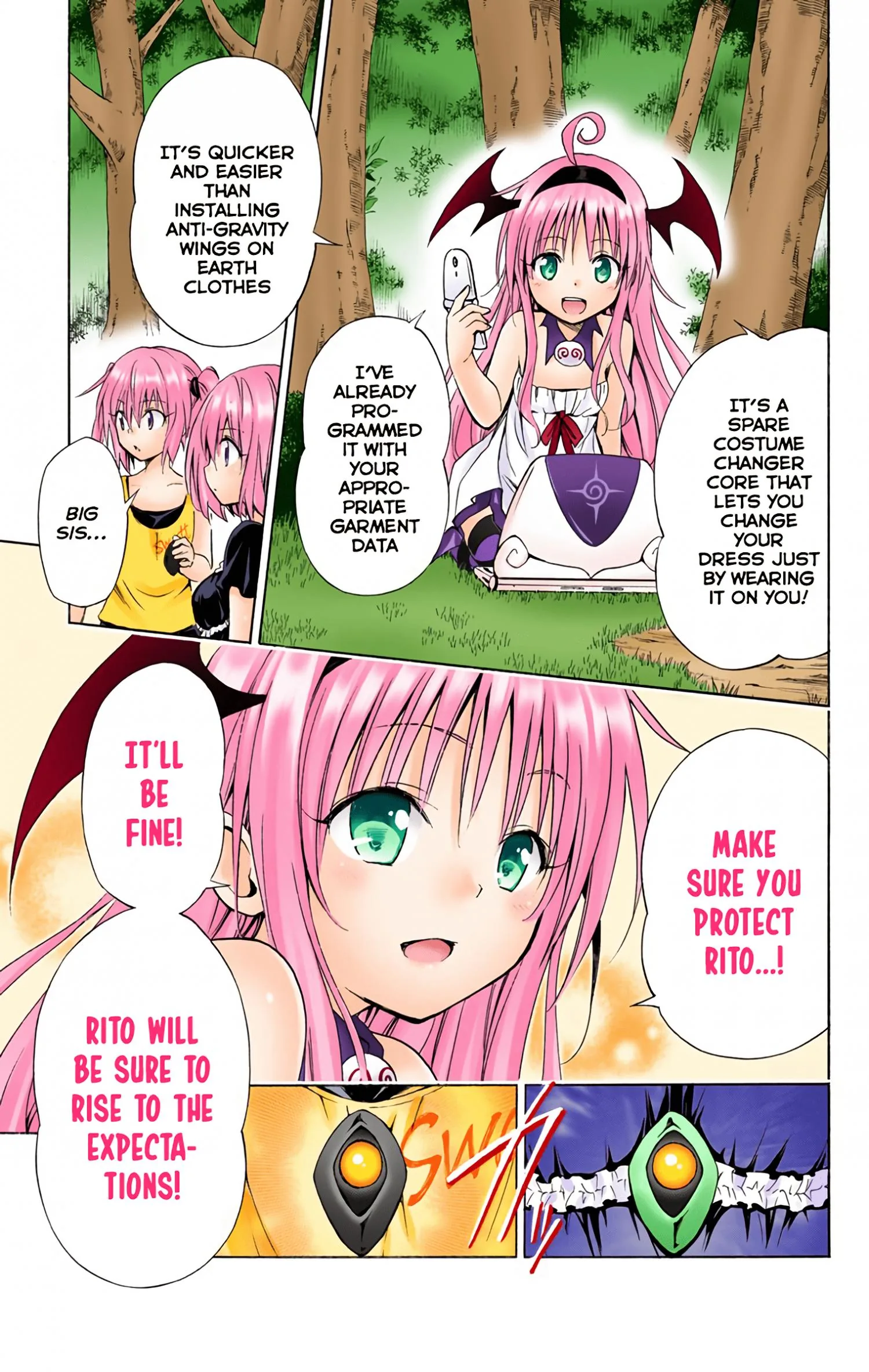 To Love Ru Darkness (Colored) Chapter 45 page 28 - 