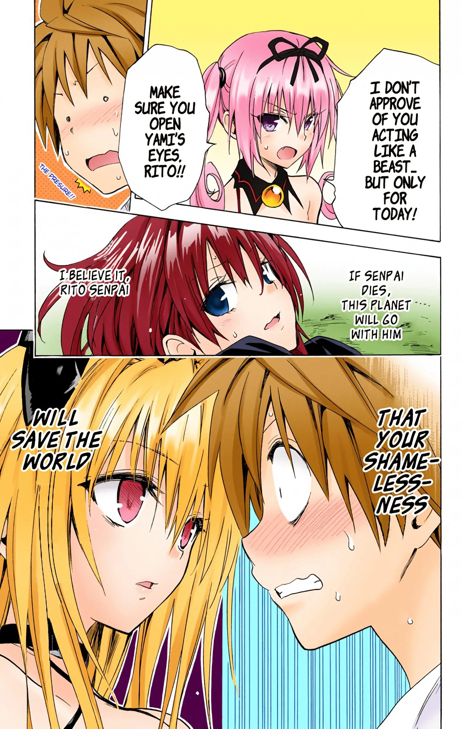To Love Ru Darkness (Colored) Chapter 45 page 44 - 