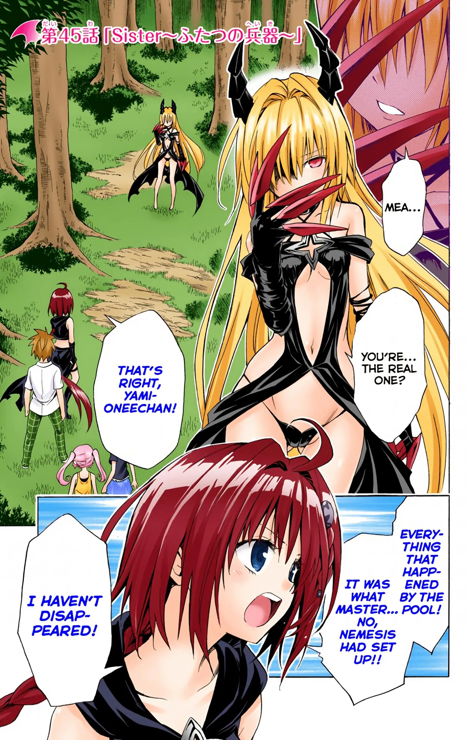 To Love Ru Darkness (Colored) Chapter 45 page 10 - 